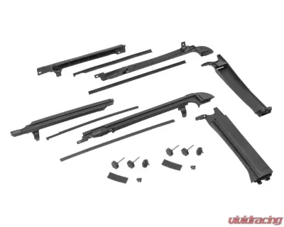 MasterTop Door Surround w/ Tailgate Bar Kit Jeep Wrangler JK (2 Doors) 2007-2018 - 15420301