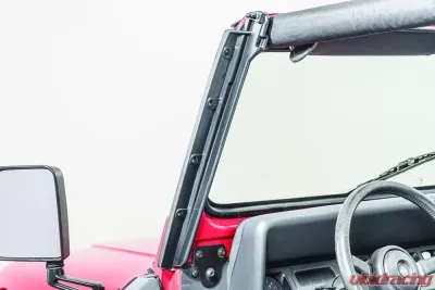 MasterTop Jeep YJ Complete Replacement Hardware Kit For 1987-1995 Wrangler YJ Black - 15433101