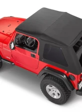 MasterTop Black Diamond No Doors SkyMaster Fastback Complete Top Jeep Wrangler TJ 1997-2006                                     - 15501235 - Image 2