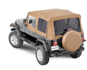MasterTop Spice Diamond Full Hardware Top With Door Skins & Frames Tinted Glass Jeep Wrangler 1988-1995