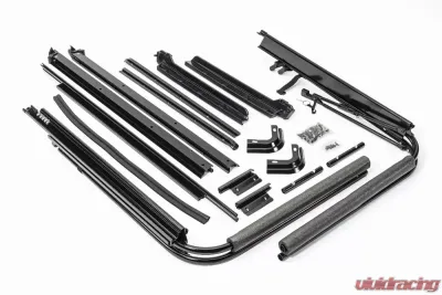 MasterTop Black Diamond Full Hardware Top With Door Skins & Frames Tinted Glass Jeep Wrangler 1988-1995 - 15601135
