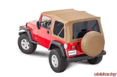 MasterTop Spice Diamond Full Hardware Top No Doorskins Tinted Glass Jeep Wrangler 1997-2006 - 15601217