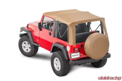 MasterTop Spice Diamond Full Hardware Top No Doorskins Tinted Glass Jeep Wrangler 1997-2006 - 15601217