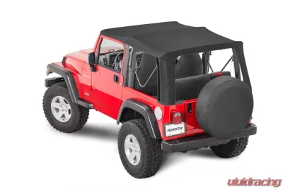 MasterTop Jeep Replacement Hardware Top No Doorskins Tinted Glass For 1997-2006 Wrangler TJ MasterTwill - 15601224