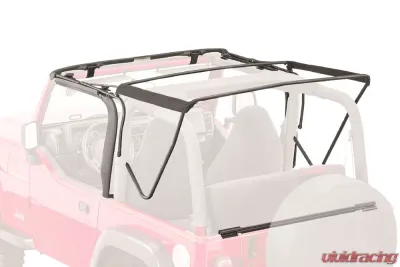 MasterTop Black Diamond Full Hardware Top No Doorskins Tinted Glass Jeep Wrangler 1997-2006 - 15601235