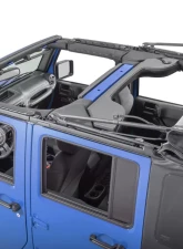 MasterTop Black Diamond Full Hardware Top No Doorskins Tinted Glass Jeep JK Wrangler 4 Door 2010-2018                                     - 15601435 - Image 3