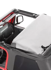 MasterTop Spice Diamond Fast Back Fabric Replacement Top No Doorskins Tinted Glass Jeep Wrangler 1997-2006                                     - 15701217 - Image 4