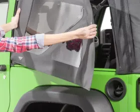 MasterTop Diamond Mopar Factory Top Passenger Side Replacement Window Jeep Wrangler JK 2 Door 2007-2018