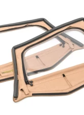 MasterTop Spice Diamond Fabric Replacement Upper Door Skins Pair Jeep Wrangler YJ 1988-1995                                     - 16019117 - Image 3