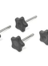 MasterTop Door Surround Knobs Set of 4 Jeep Wrangler TJ/Unlimited LJ 1997-2006                                     - 16032001 - Image 2