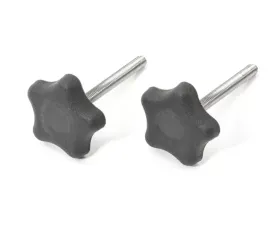 MasterTop Door Surround Knobs Short Pair Pack Jeep Wrangler JK 2007-2018
