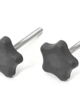 MasterTop Door Surround Knobs Short Pair Pack Jeep Wrangler JK 2007-2018                                     - 16033001 - Image 2
