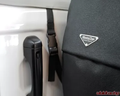 MasterTop Full Door Cab Cover Jeep Wrangler JL 2 Door 2018-2021 - 11110509