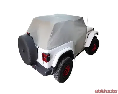 MasterTop Full Door Cab Cover Jeep Wrangler JL 2 Door 2018-2021 - 11110509