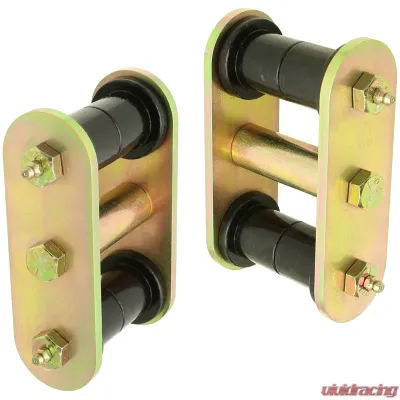 RockJock 4x4 Front Shackles Jeep Wrangler 1987-1995 - CE-9040
