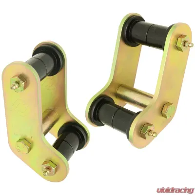 RockJock 4x4 Rear Boomerang Shackles Jeep Wrangler 1987-1995 - CE-9081