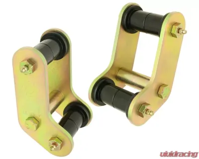 RockJock 4x4 Boomerang Leaf Spring Shackles Rear Jeep Wrangler 1987-1995 - CE-9081P