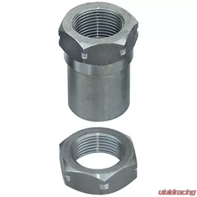 RockJock 4x4 1" 14 Threaded Bung w/ Jam Nut Left Hand Thread - CE-9113BL