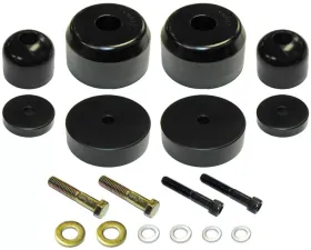 RockJock 4x4 Bump Stop Kit Front Poly Jeep Wrangler 1984-2001