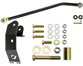 RockJock 4x4 Johnny Joint Rear Trac Bar w/ Currie Housing Bracket Kit Jeep Wrangler 1997-2006