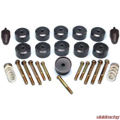 RockJock 4x4 Body Lift 1" Jeep Wrangler 1987-2006 - CE-9300