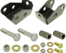 RockJock 4x4 Rear Lower Shock Mount Extensions Jeep Wrangler 1997-2006