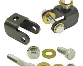 RockJock 4x4 Front Shock Relocator Kit Jeep Wrangler JK 2007-2017