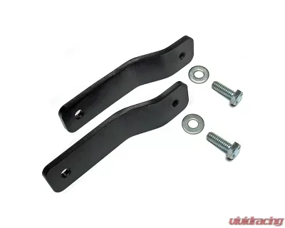RockJock 4x4 Rear Brake Line Relocation Bracket Kit Jeep Wrangler JK 2007-2017 - CE-9807RBLBK