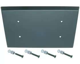 RockJock 4x4 Spare Tire Carrier Mount Delete Cover Jeep Wrangler JK 2007-2017