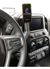 Course Motorsports Direct Fit Magnetic Phone Mount Chevrolet Silverado | GMC Sierra 1500/2500/3500 2019+                                     - CM2.90016 - Image 2