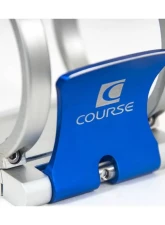 Course Motorsports Blue Aluminum Cam-Lock 3" Fire Extinguisher Quick Release For High Vibration Applications                                     - CM7.90001-3 - Image 2