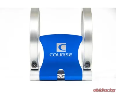 Course Motorsports Blue Aluminum Cam-Lock 3" Fire Extinguisher Quick Release For High Vibration Applications - CM7.90001-3