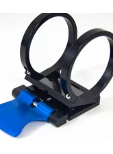 Course Motorsports Blue Black Cam-Lock 3" Fire Extinguisher Quick Release For High Vibration Applications                                     - CM7.90001-4 - Image 4