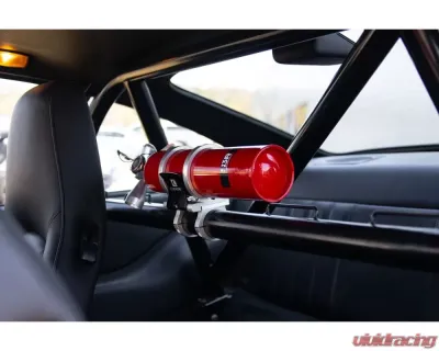 Course Motorsports Black Aluminum Cam-Lock 3" Fire Extinguisher Quick Release For High Vibration Applications - CM7.90001-5