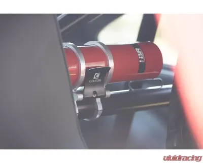 Course Motorsports Black Aluminum Cam-Lock 3" Fire Extinguisher Quick Release For High Vibration Applications - CM7.90001-5