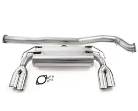 Titek Catback Titanium Exhaust System (Quad Tips) Mitsubishi EVO X 08-13