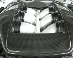 Titek Carbon Fiber Engine Cover (Gloss) Nissan GT-R R35 2009-2021