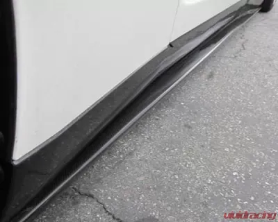 Titek Carbon Fiber Side Skirt (Gloss) Nissan GTR R35 2009-2021 - R35-1050W