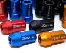Titek Racing Lug Nut: 12x1.25 Black (Short)