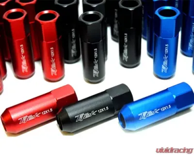 Titek Speed Lug Nut: 12x1.25 Blue (Long) - SLN-12125-BL