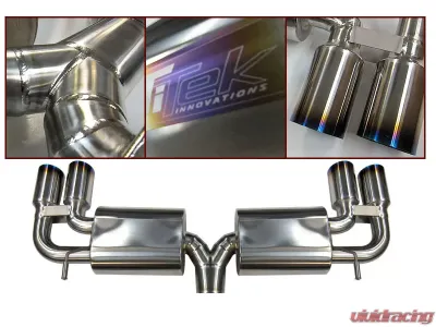 Titek Catback Titanium Exhaust System Subaru WRX | STI 02-07 - SUB-20003