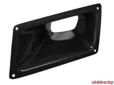 Titek Gloss Carbon Fiber Air Duct Nissan 350Z 03-08 - CFA-DUCT