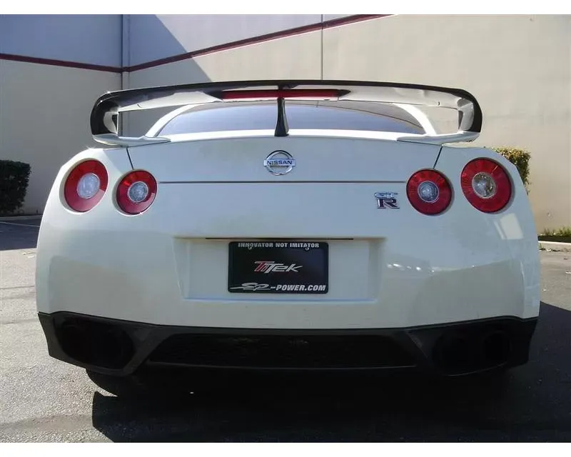 Titek Gloss Carbon Fiber Rear Spoiler Nissan GT-R R35 2009-2021 - R35-1040W