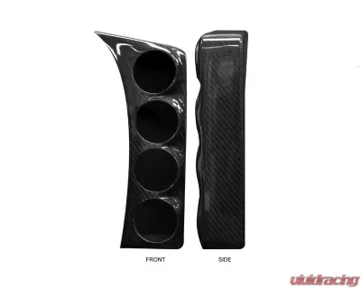 Titek Carbon Fiber Gauge Pod Toyota Supra 93-98 - CFP-84300