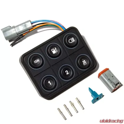 ECUMaster 6-button CAN Keypad - ECUKB6