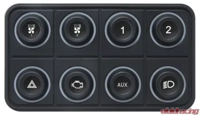 ECUMaster 8-button CAN Keypad - ECUKB8