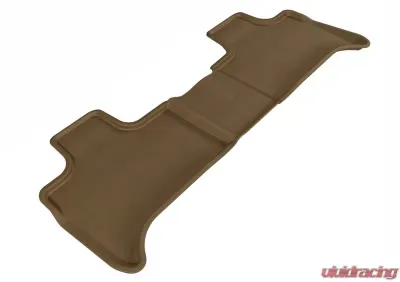 3D MAXpider 2000-2006 BMW X5 E53 Kagu 2nd Row Floormats - Tan - L1BM00521502