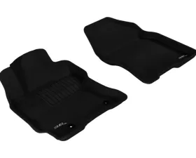 3D MAXpider 2004-2009 Toyota Prius Kagu 1st Row Floormat - Black