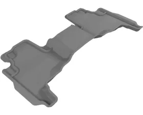 3D MAXpider 2006-2010 Jeep Commander Kagu 2nd Row Floormats - Gray