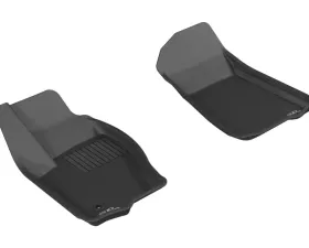3D MAXpider 2006-2010 Jeep Commander Kagu 1st Row Floormat - Black
